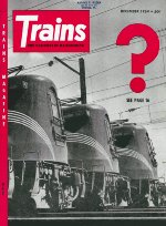 "Trains" Magazine, December 1954